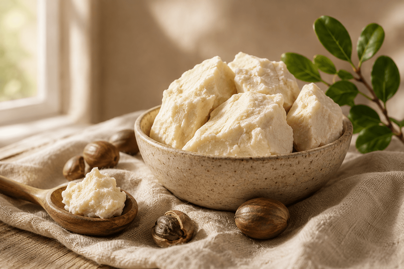 BennyBee shea butter lip and skin care hero image.