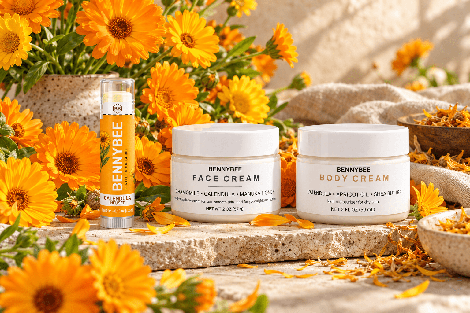 Calendula in Skin Care: Why This Flower Keeps Showing Up in Our Formulas