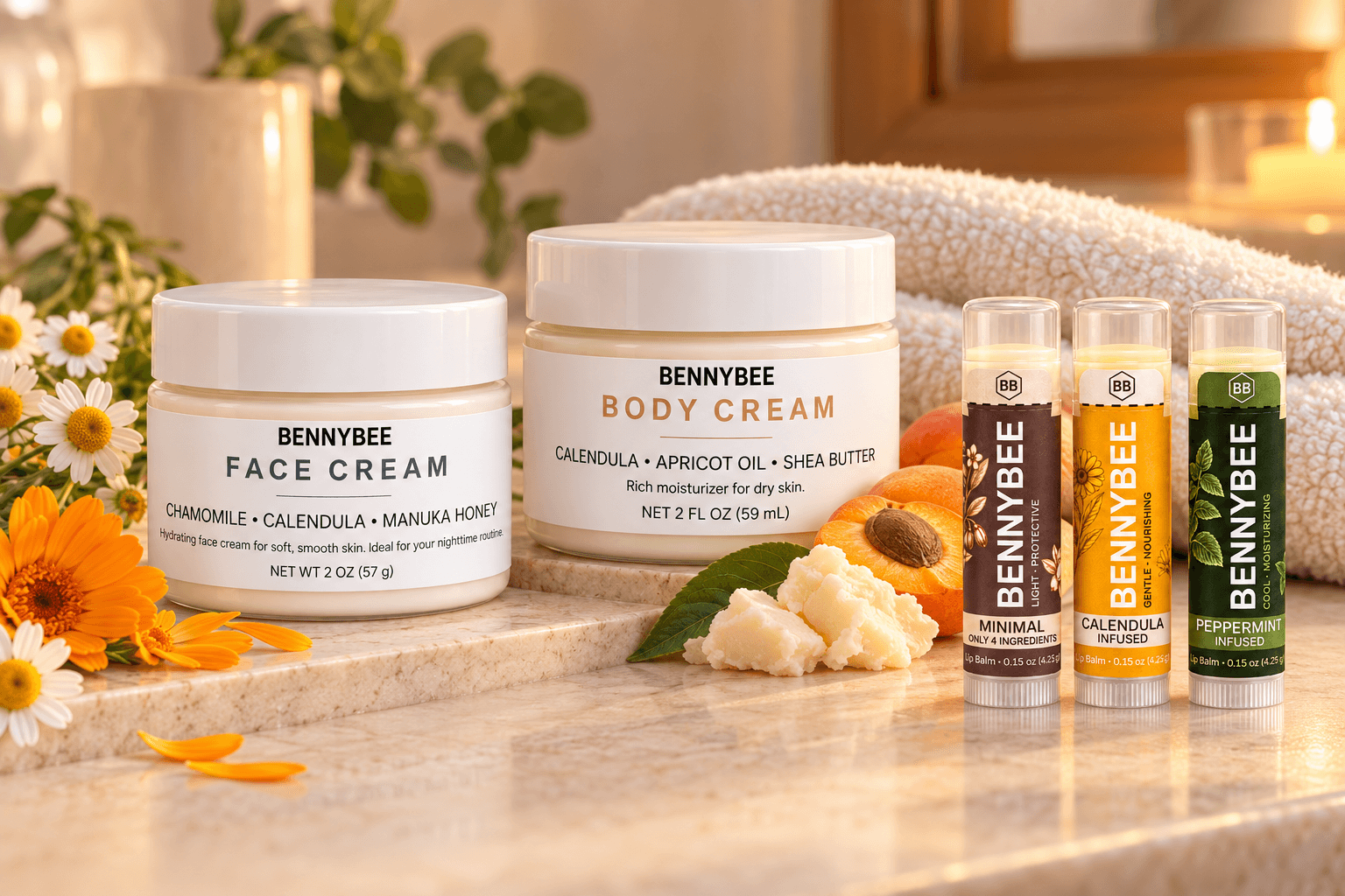 A Simple Head-to-Toe Moisture Routine